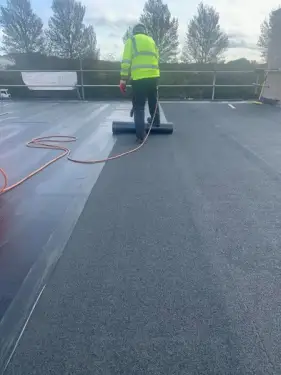 Click Here To Enlarge This Photo Of Fuel Storage Depot Roof