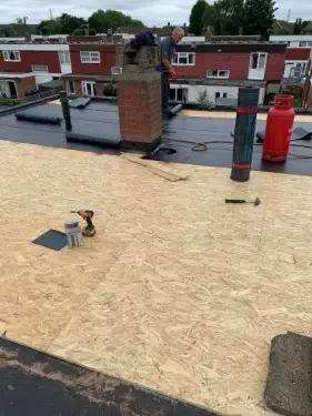 Click Here To Enlarge This Photo Of 50 Year Old Felt Roof