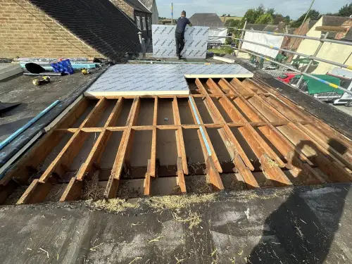 Click Here To Enlarge This Photo Of Warton Club Flat Roof Replacement