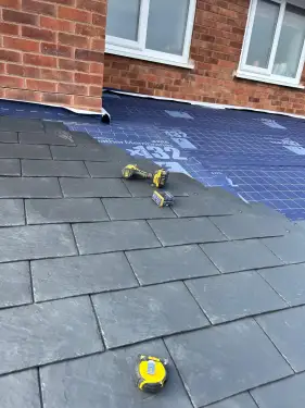 Click Here To Enlarge This Photo Of Conservatory Warm Roof Replacement  - Dosthill