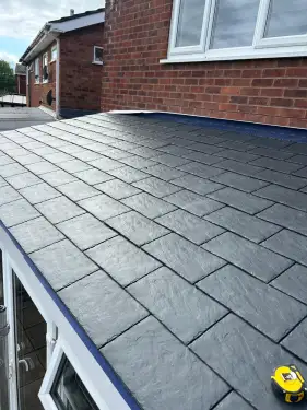 Click Here To Enlarge This Photo Of Conservatory Warm Roof Replacement  - Dosthill