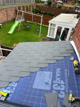 Click Here To Enlarge This Photo Of Conservatory Warm Roof Replacement  - Dosthill