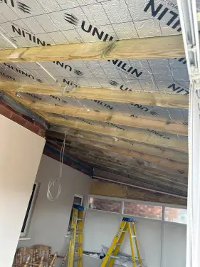 Click Here To Enlarge This Photo Of Conservatory Warm Roof Replacement  - Dosthill