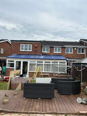 Click Here To Enlarge This Photo Of Conservatory Warm Roof Replacement  - Dosthill
