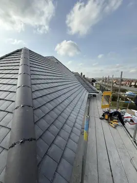 Click Here To Enlarge This Photo Of Grendon House Re Roof