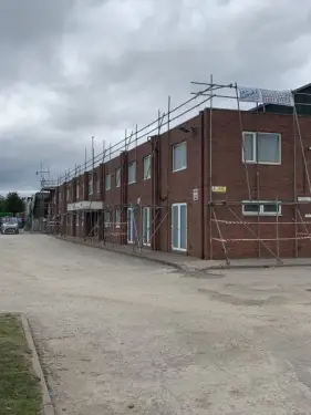 Click Here To Enlarge This Photo Of Dosthill Industrial Flat Roof