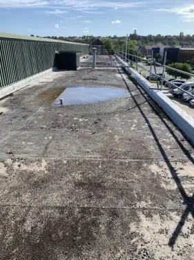 Click Here To Enlarge This Photo Of Dosthill Industrial Flat Roof