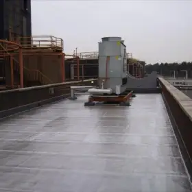 Industrial Roofing Rugeley Power Station
Flat Felt Roof. Torch on Modified Bitumen roofing: Click Here To View Larger Image